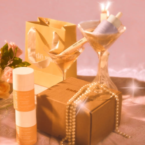 A Glowing Christmas - The 9 Step indē wild Holiday Skin and Hair Care Routine